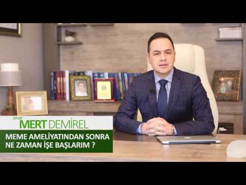 Op. Dr. Mert Demirel - Meme Büyütme Ameliyatından Sonra Ne Zaman İşe Başlarım?