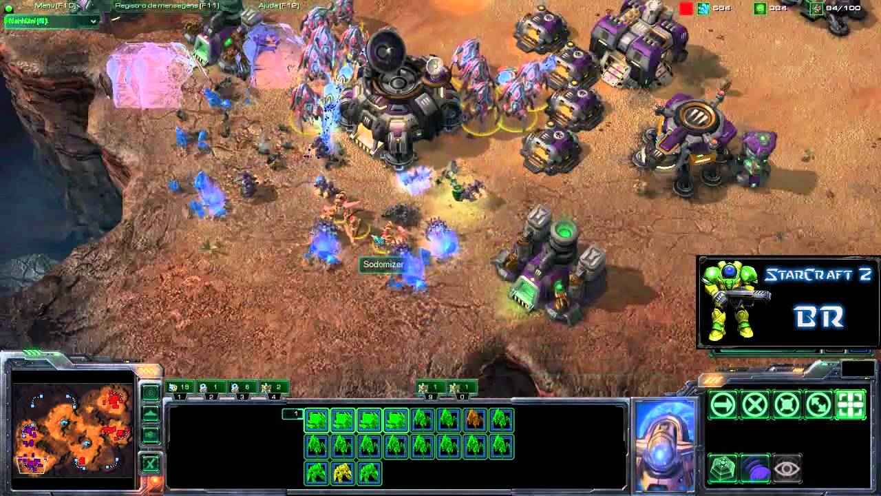 Narração: Terrano vs Protoss [ Lullu vs Sodomizer ] Parte 2