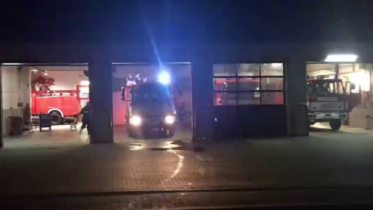 Löschzug Feuerwehr Nentershausen Anrückende Kräfte und Ausrücken des TLF und LF