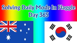 Solving Daily Mode In Flaggle Day 365