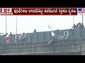 Protesting Farmers Vandalise Flyover Safety Barriers At Haryana-Punjab Shambhu Border