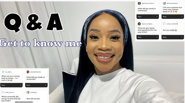 MY FIRST Q&A | Get to know me tag
