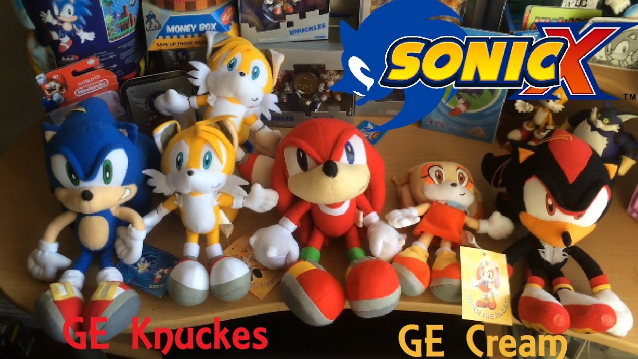 sonic x plush