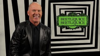 MICHAEL KEATON TALKS BECOMING BEETLEJUICE AGAIN! (Interview)