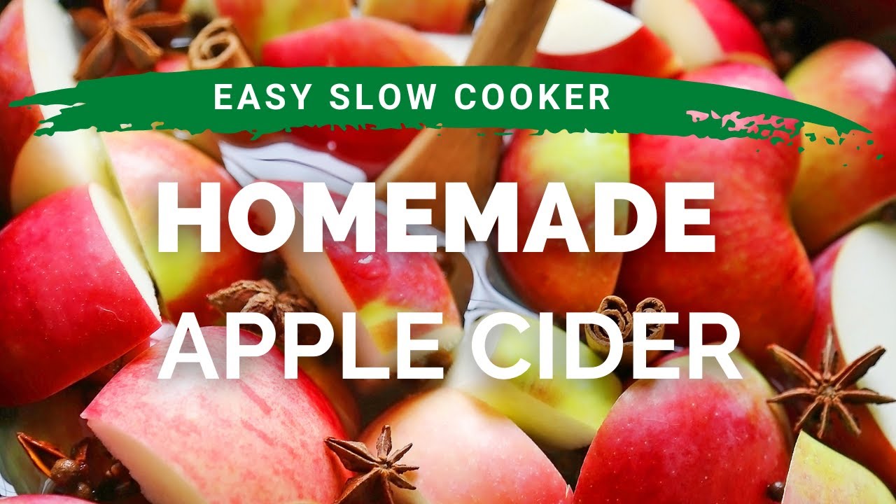 Homemade Apple Cider YouTube