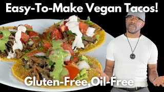 Easy & Delicious Vegan Pulled Tacos Oil-Free, Gluten Free