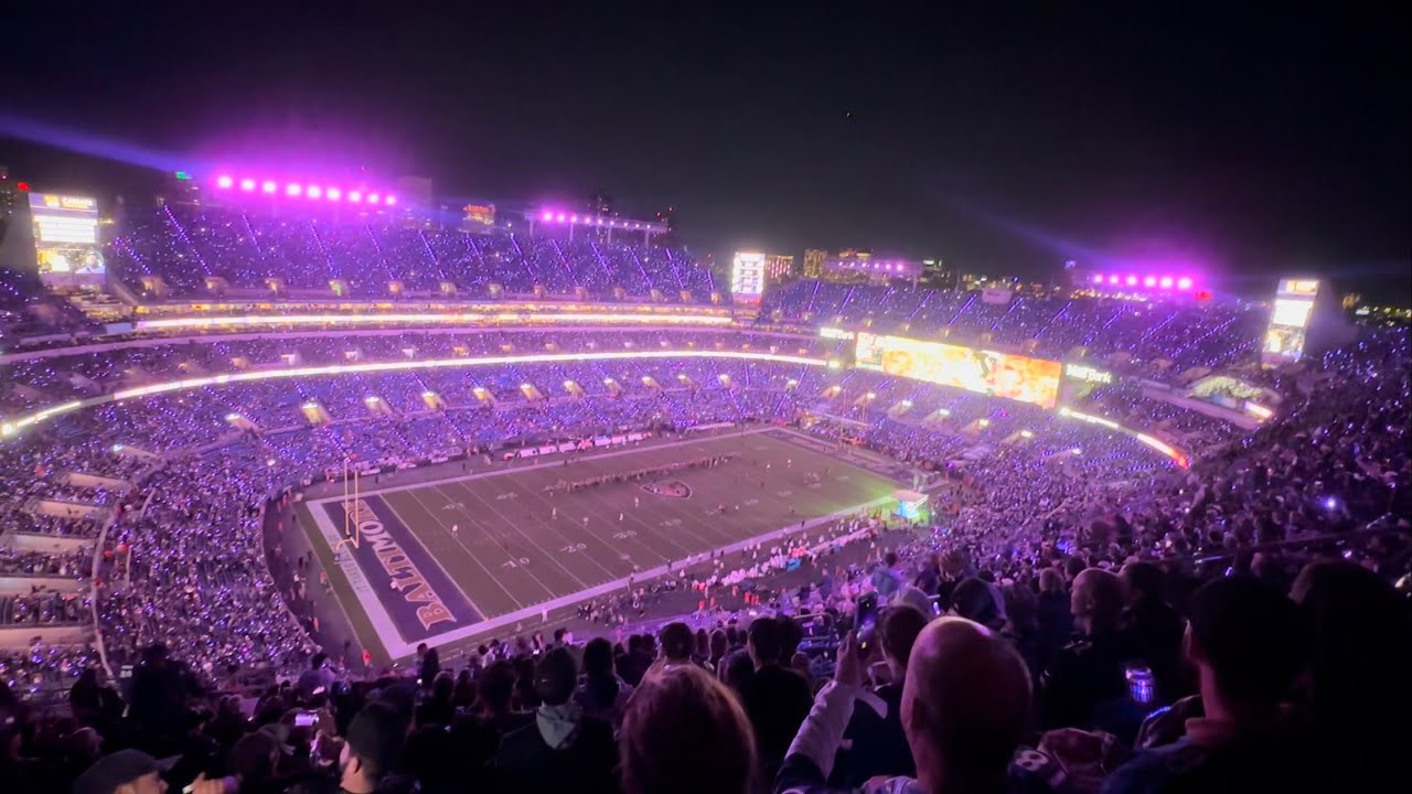 Bengals @ Ravens TNF 2024 Pregame Intros/ National Anthem
