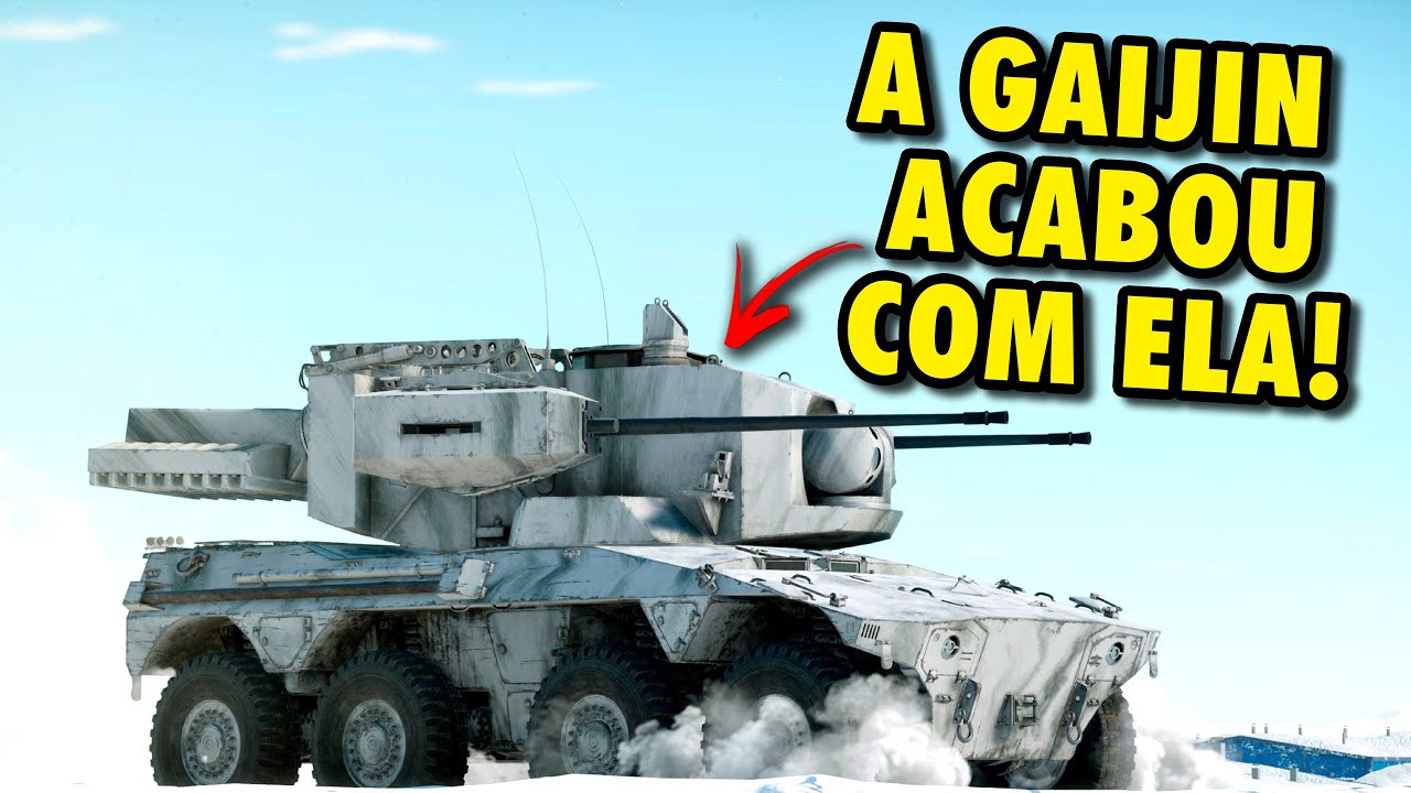 A GAIJIN PÔS UM FIM NO LEGADO DESSA ANTI AEREA! - Warthunder PT - BR