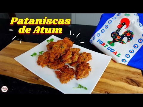 Pataniscas de Atum RECEITA FÁCIL E RÁPIDA