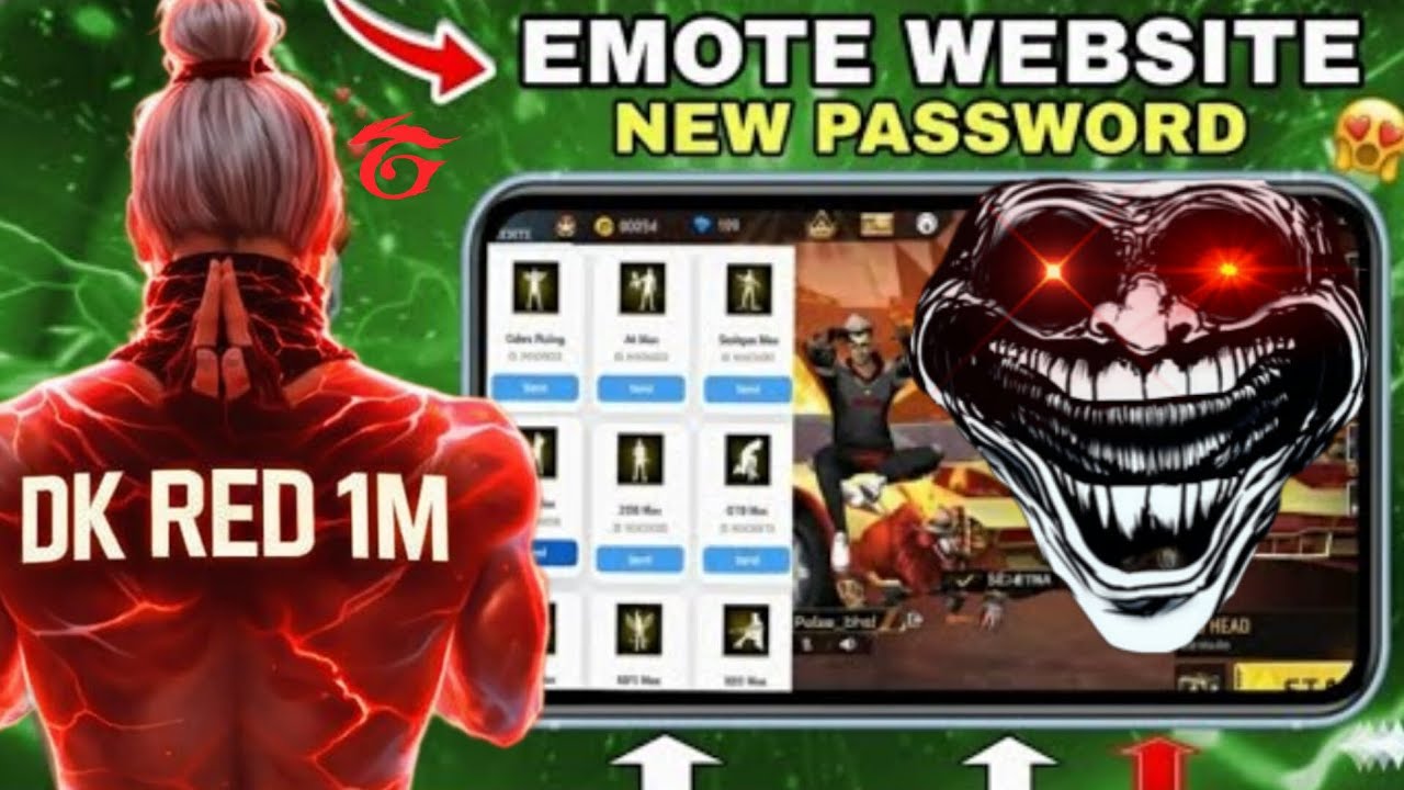 😱Free fire new remote website 🔥 B25 chat new password