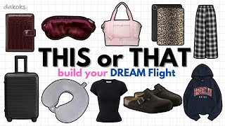 Build your DREAM Flight | THIS OR THAT✈️🎧🩷 Net Worth