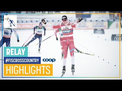 Klaebo gave Norway another win | Men's Relay | Lahti | FIS Cross Country