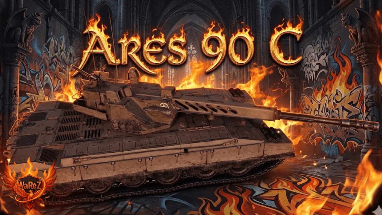 Ares 90 C прокачка полевой