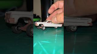 Hot wheels 64 Chevy impala custom working process