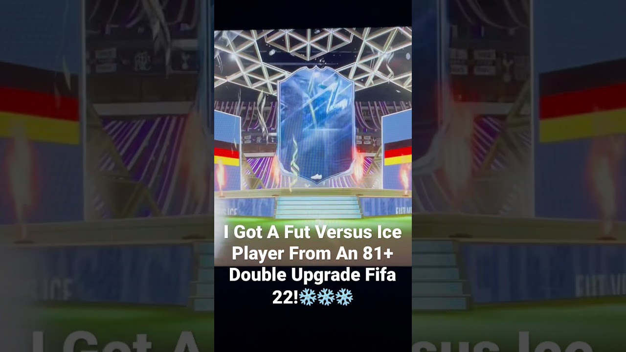 I Got A Fut Versus Ice Player From An 81+ Double Upgrade Fifa 22!❄️❄️❄️ 