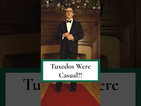 Is Black Tie Actually Casual?