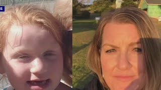 Missing child last seen with mother, believed to be at-risk