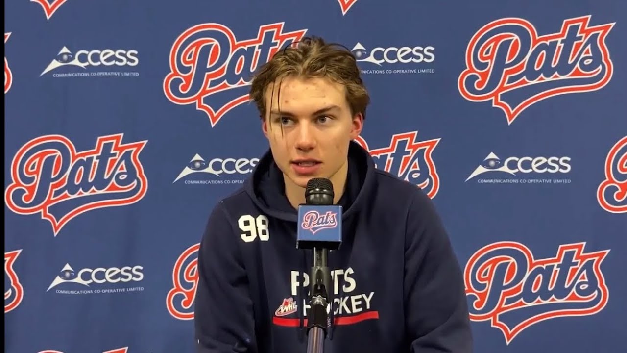 Connor Bedard Post Game Interview - YouTube