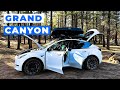 Camping at the Grand Canyon in my Tesla Model Y | S2:E5