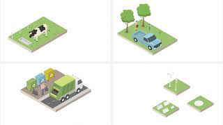 ae project file Ecology Isometric Green Energy-Video World  || After Effects Free Project Download