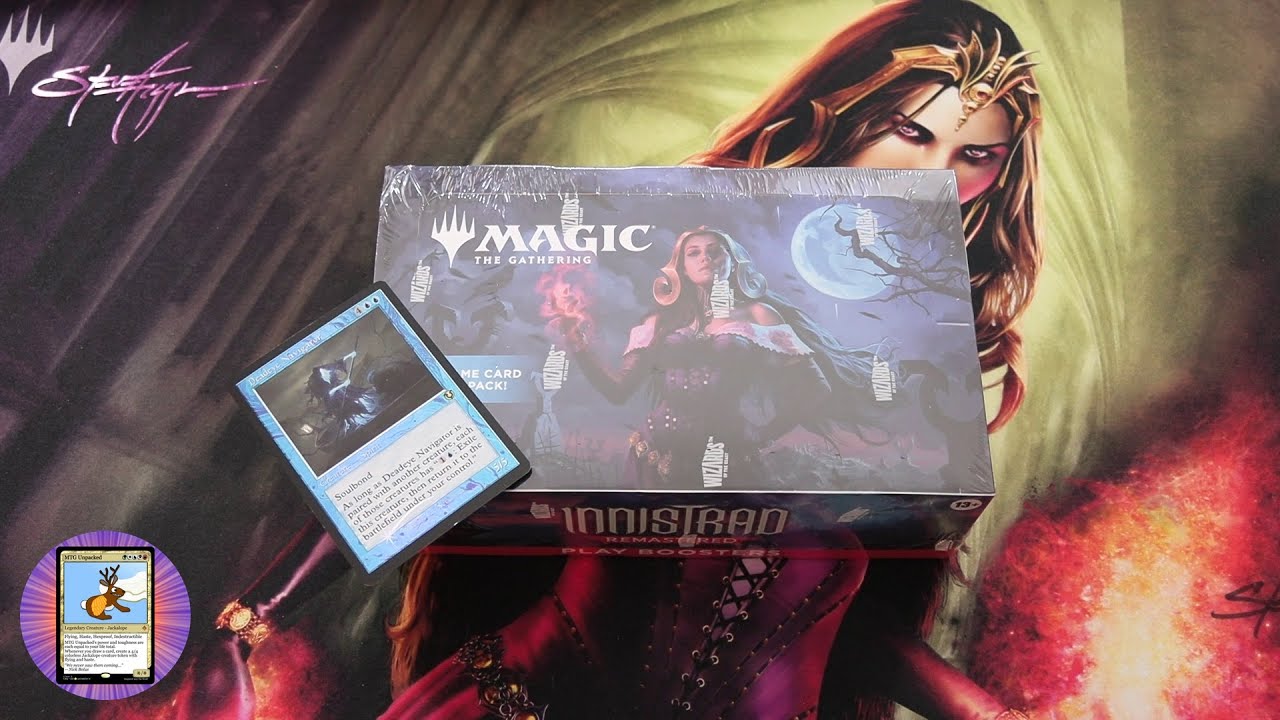 innistrad remastered play booster box card list Boosters Mox Boarding House and contain at least one foil card and one Retro frame card The 30 Most Expensive and