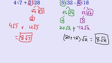 10-3 Operations with Radical Expressions