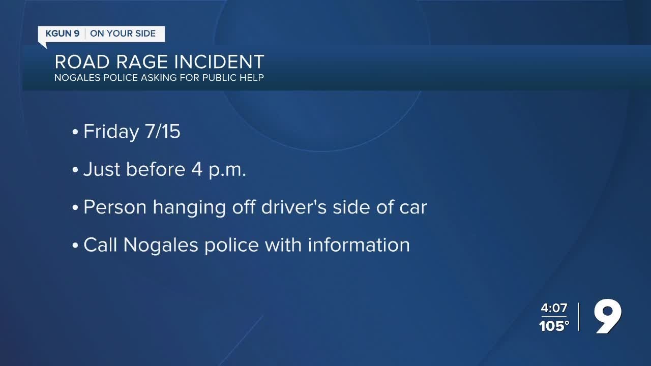 Nogales Police Department investigating road rage incident - YouTube
