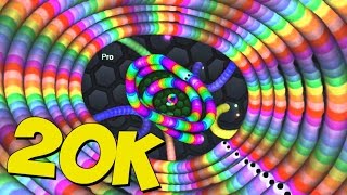 20k + Top 3 | Slither.io