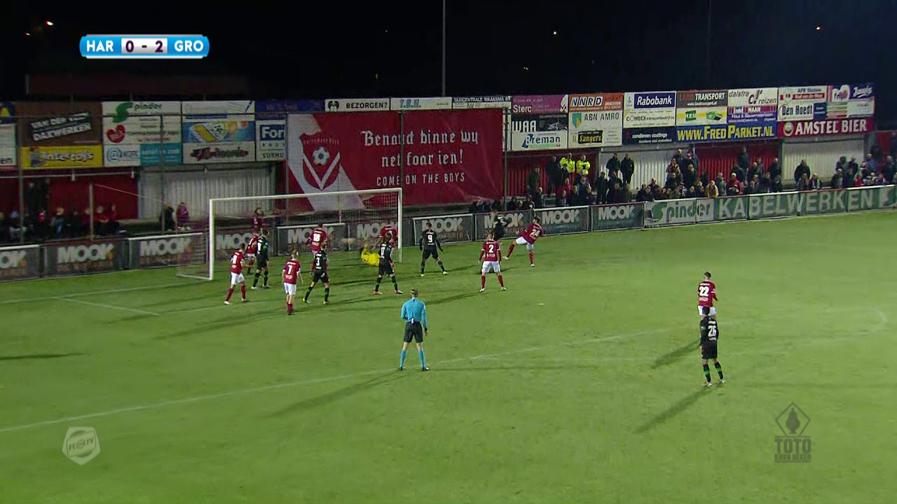 Samenvatting Harkemase Boys - FC Groningen 1-2 (30-10-2019)