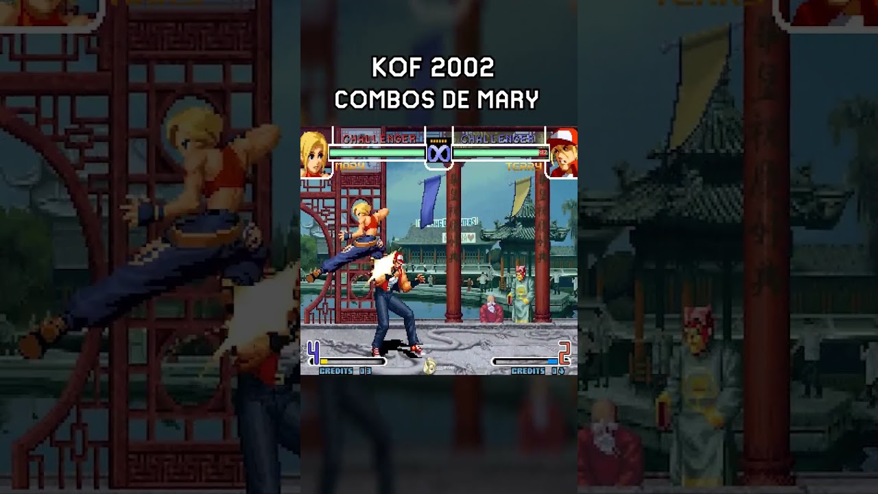 Algunos Combos de Mary | KOF 2002