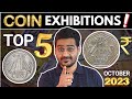 💥Don't Miss! Rare Coins, Old Coins Value🤩 Top 5 Coin Exhibitions Oct 2023! #CoinExhibitions #viral