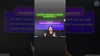IS IPMAT THE RIGHT CHOICE AFTER 12TH💯🙌 #juhimaam #ipmatwallah #class12th  #ipmatpreparation #ytviral