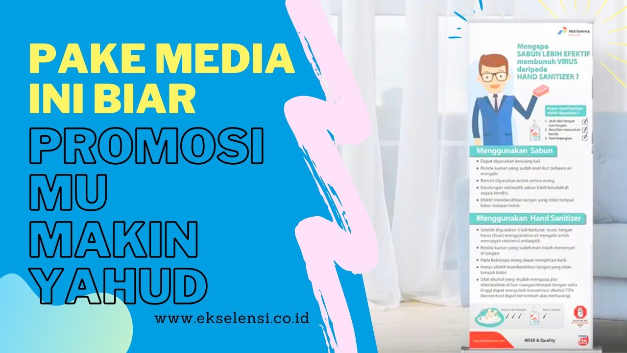 Ekselensi Printing and Design - Roll up Banner