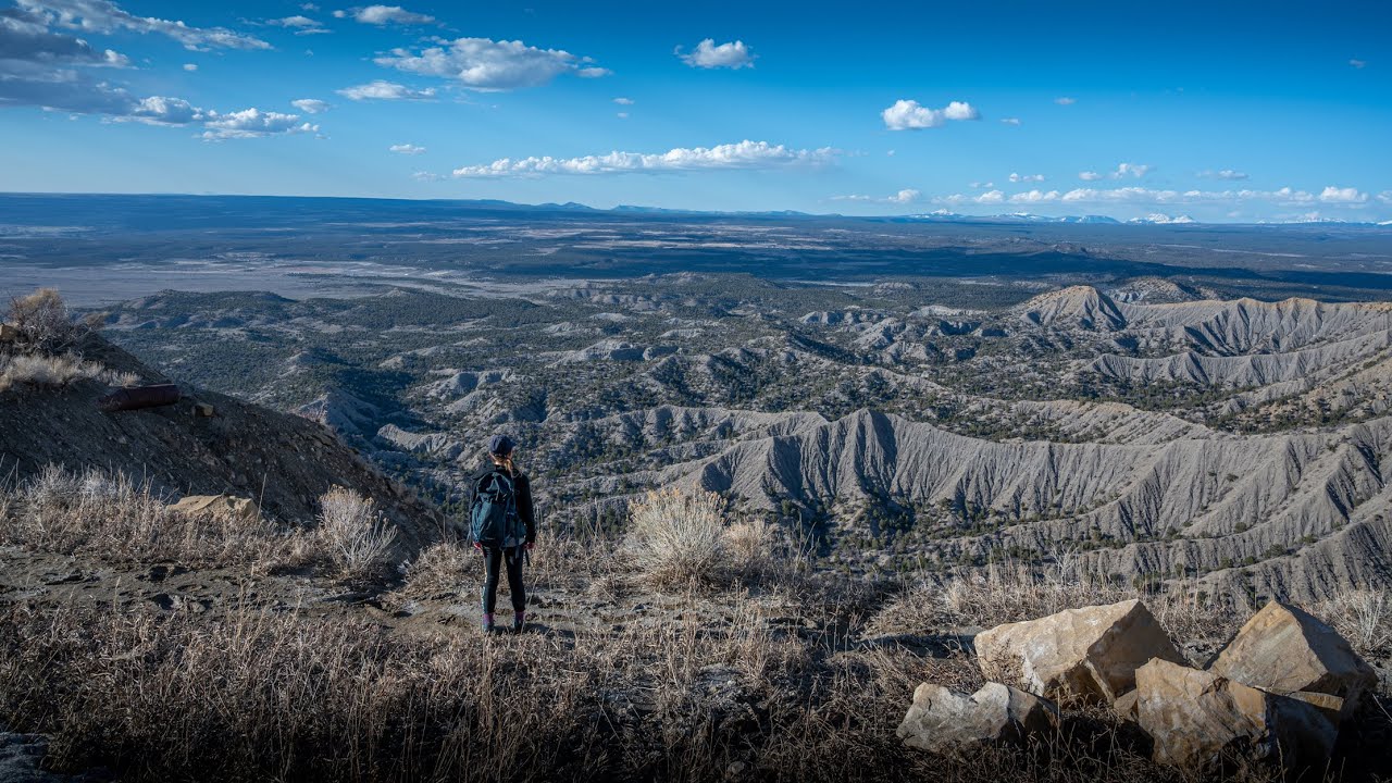 Hiking Knife Edge Trail in Mesa Verde National Park