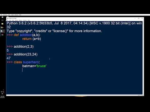 Python Class and functions [3.6]