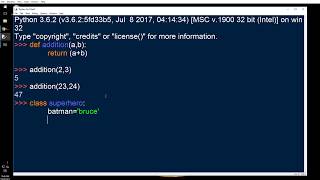 Python Class and functions [3.6]