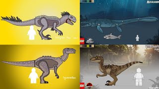 ideias para lego jurassic world 3#