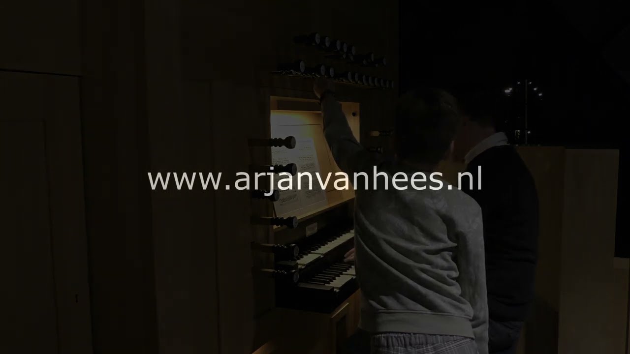 Canon (in de kwint) en toccata Psalm 146 | Arjan van Hees