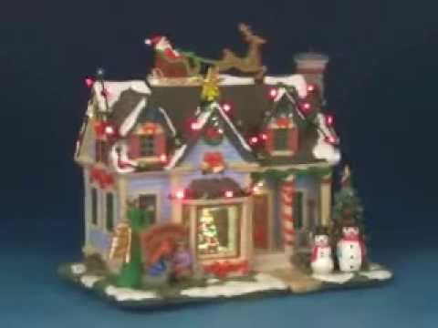 Lemax Christmas Village, Best Decorated House - YouTube Lemax Christmas Village, Best Decorated House - Lemax Christmas Village, Best Decorated House - YouTube