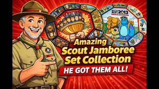 Amazing Scout Jamboree Set Collection — He Got Them All! - YouTube