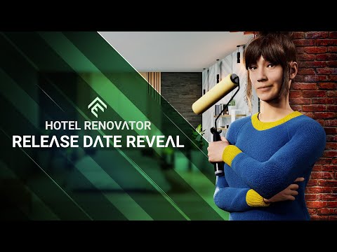 Hotel Renovator - Release Date Reveal Trailer