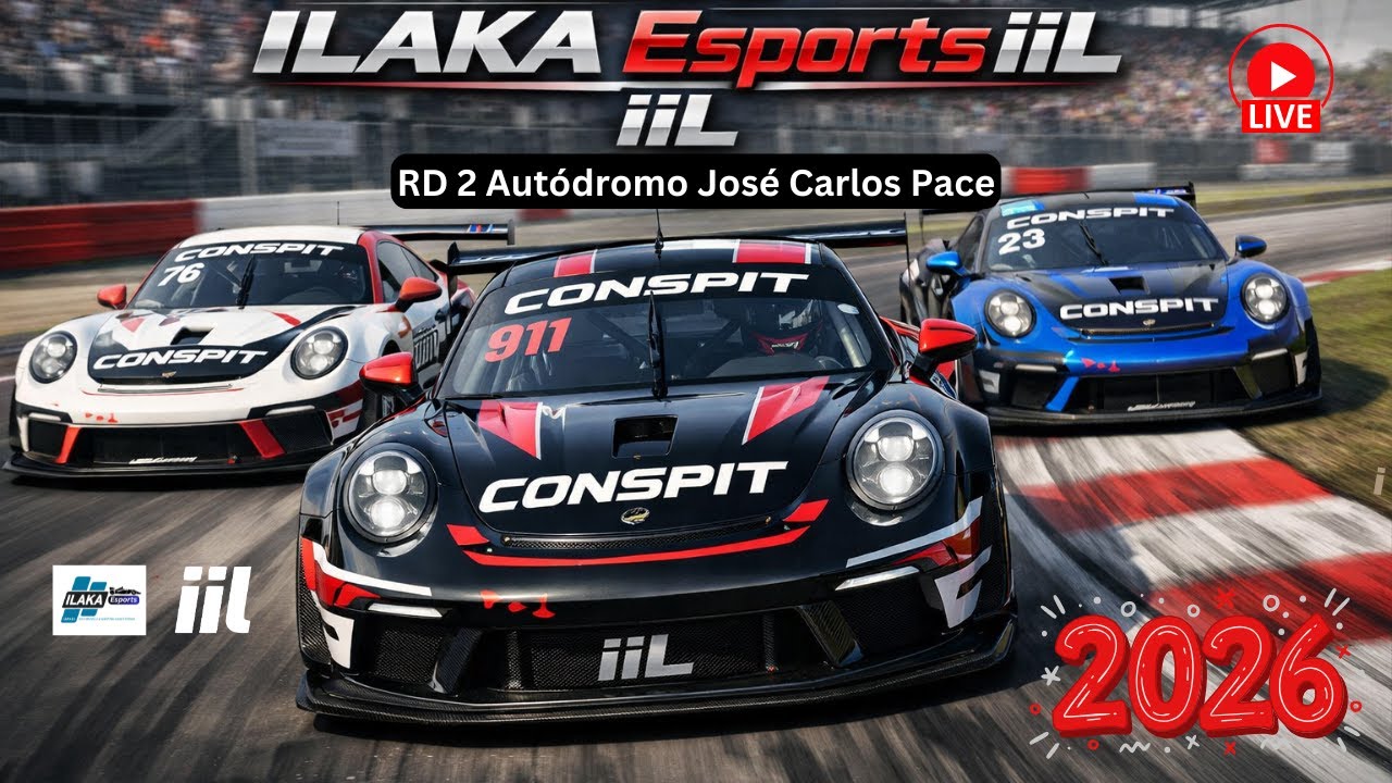 ILAKA Esports - IIL 2026 | RD 2 | Autódromo José Carlos Pace |  Porsche Cup CONSPIT