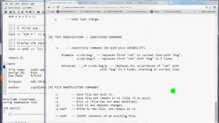 Unix vi editor C -  power commands for MAX efficiency