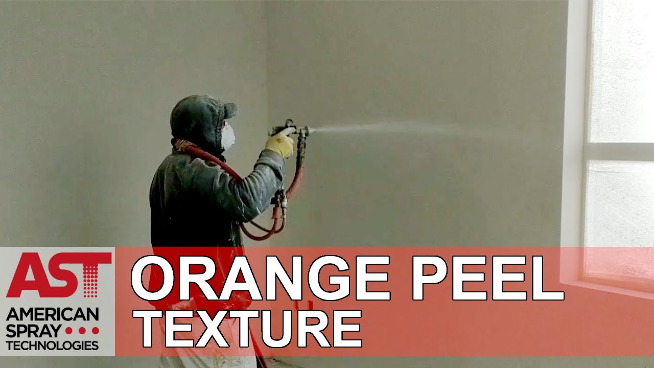Spraying Orange Peel with T&M Decorative Drywall American Spray