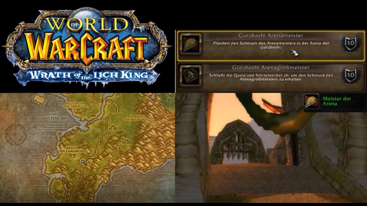 WoW WotLK classic PvP Die Gurubashi Arena im Schlingendorntal YouTube