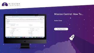 Mission Control: How To - Action Clone