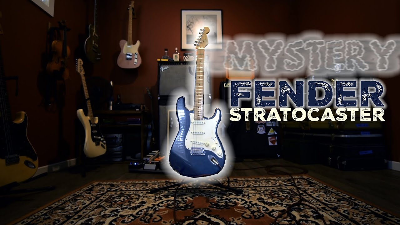 Dating a mystery 90's Fender Stratocaster - YouTube