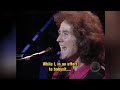 Gilbert osullivan  clair live full with lyrics 1993