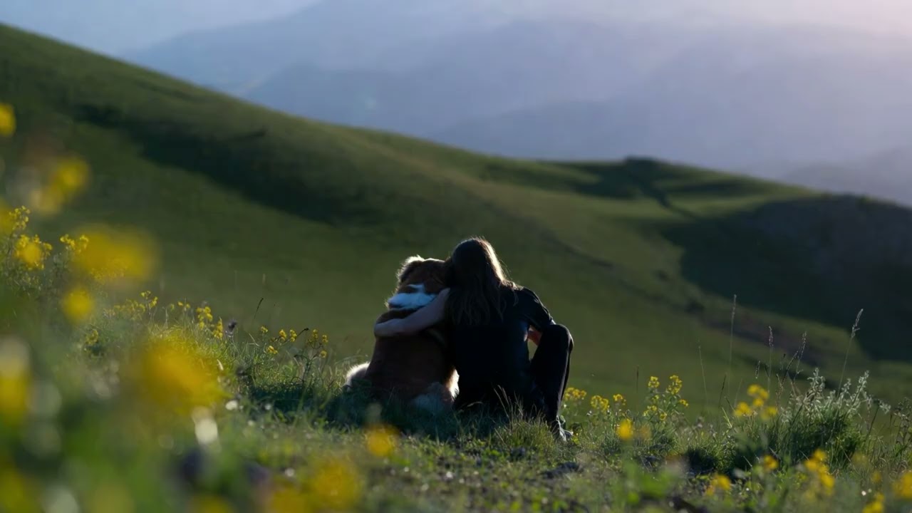 With my best friend.