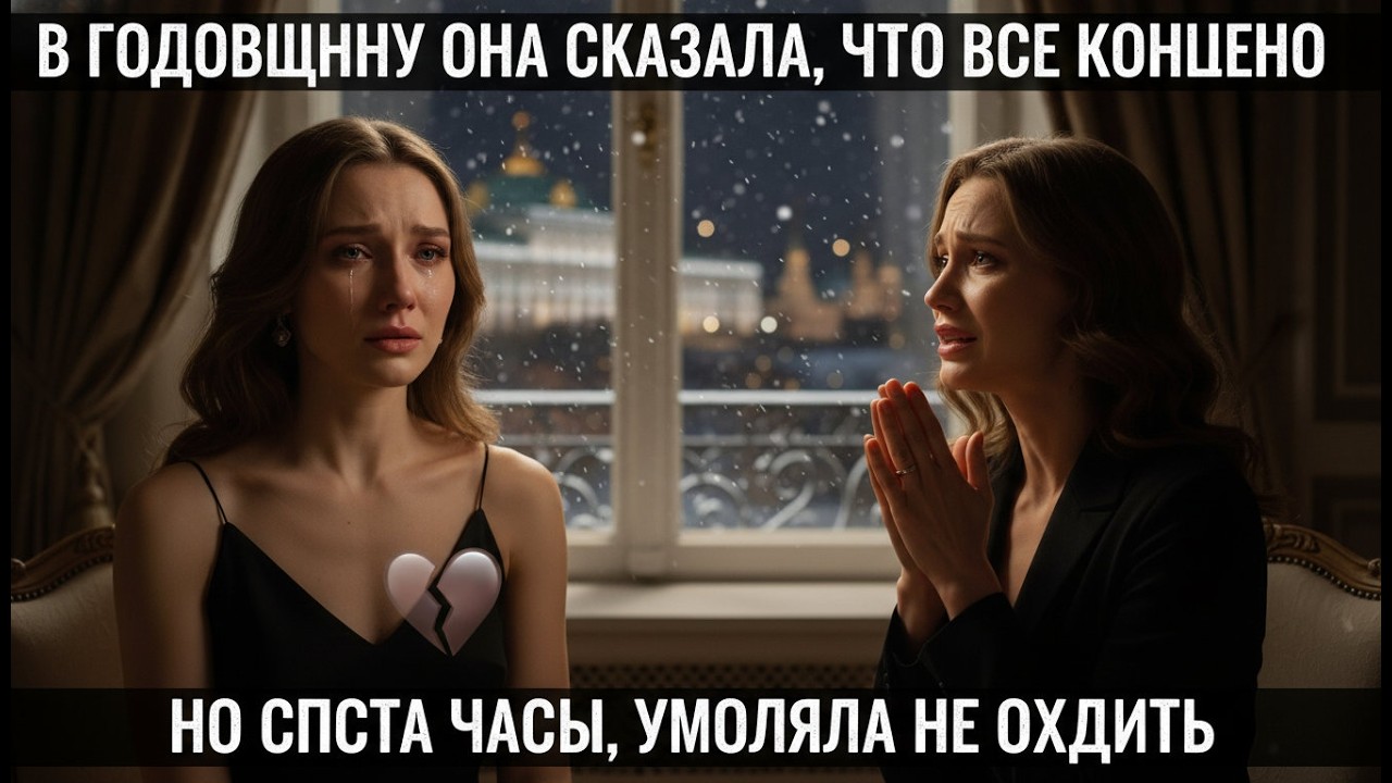 На годовщине она сказала всё кончено — но через часы умоляла не уходить